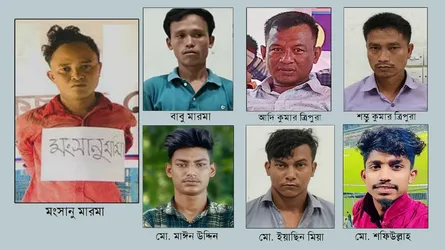 খাগড়াছড়িতে সোহেল হত্যার প্রধান আসামিসহ সাতজন আটক