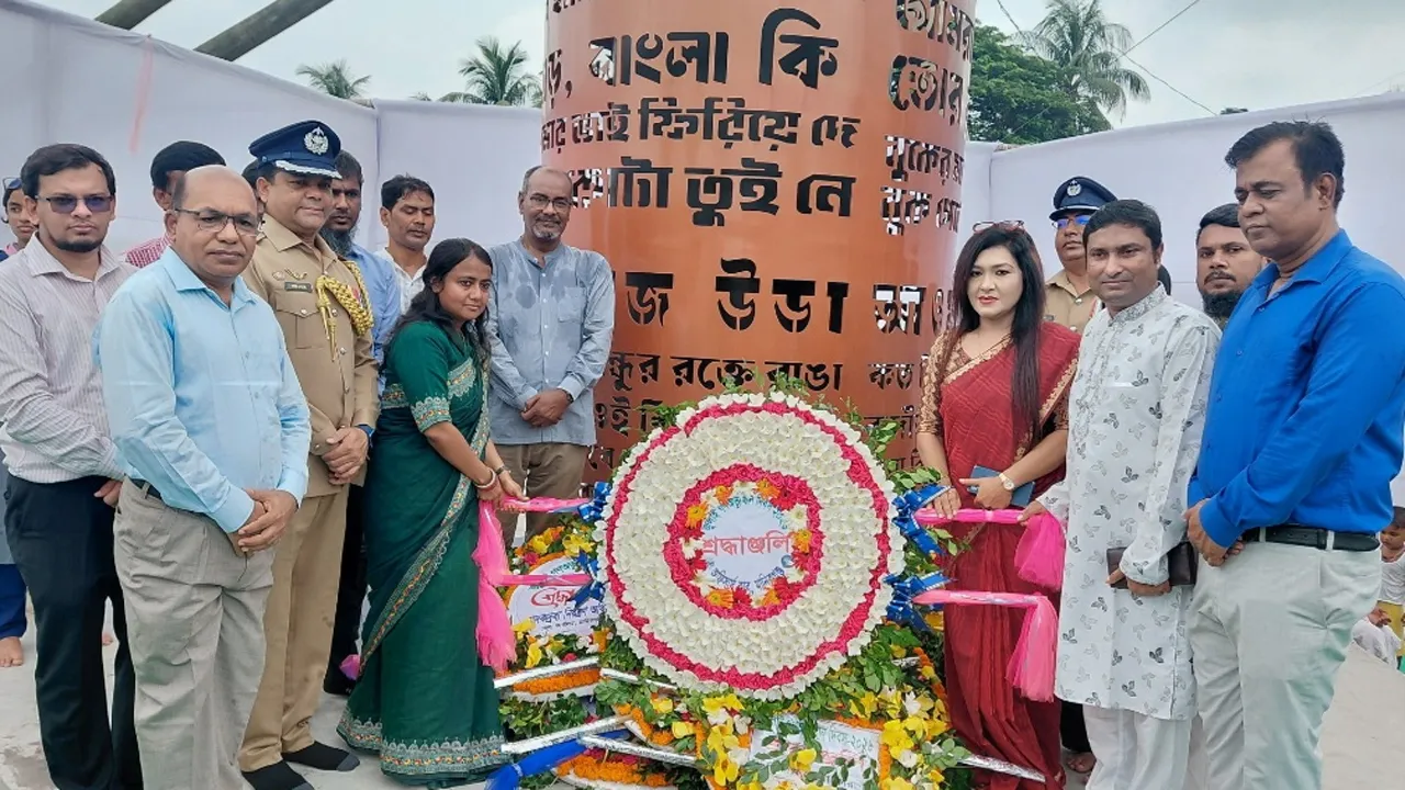 মানিকগঞ্জে জুলাই গণঅভ্যুত্থান দিবস পালিত