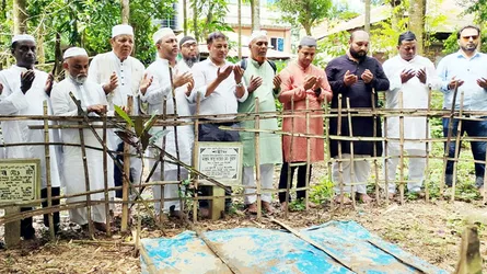 সিলেটে শহীদ সাংবাদিক তুরাবের কবর জিয়ারতে বিপিজেএ’র নেতারা