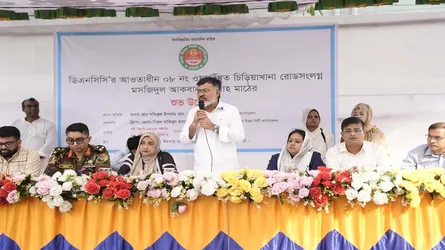 সংস্কার শেষে মসজিদুল আকবার ঈদগাহ মাঠের উদ্বোধন