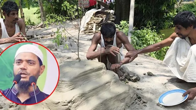 বাউফলের সনাতন ধর্মের তিন প্রতিবন্ধীর পাশে দাঁড়ালেন এমপি মাসুদ