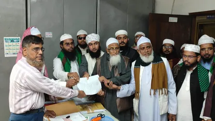 ফরিদপুর-২ আসনে ‌মনোনয়নপত্র সংগ্রহ করলেন ‌মাওলানা আকরাম আলী