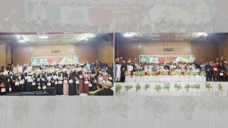 বড়লেখায় ছাত্রশিবিরের সংবর্ধনা পেল ৫০০ কৃতী শিক্ষার্থী