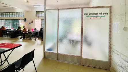 মাভাবিপ্রবিতে ইসলামের প্রথম নার্স সাহাবীর নামে মেয়েদের খাবার কর্ণার