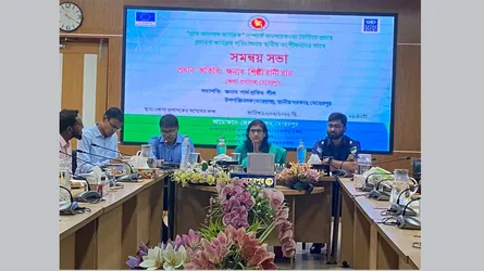 মেহেরপুরে গ্রাম আদালত কার্যক্রমে জনসচেতনতা বাড়াতে সমন্বয় সভা