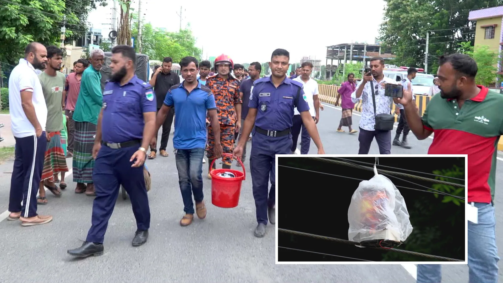 মেহেরপুরে ভোর থেকে বোমা আতঙ্ক