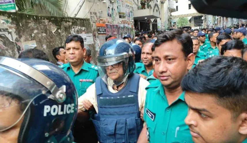 ব্যবসায়ী হত্যা মামলা : সাবেক মন্ত্রী মেনন ৫ দিনের রিমান্ডে