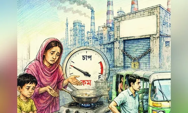 গ্যাস সঙ্কটের নেপথ্যে দীর্ঘ অব্যবস্থাপনা