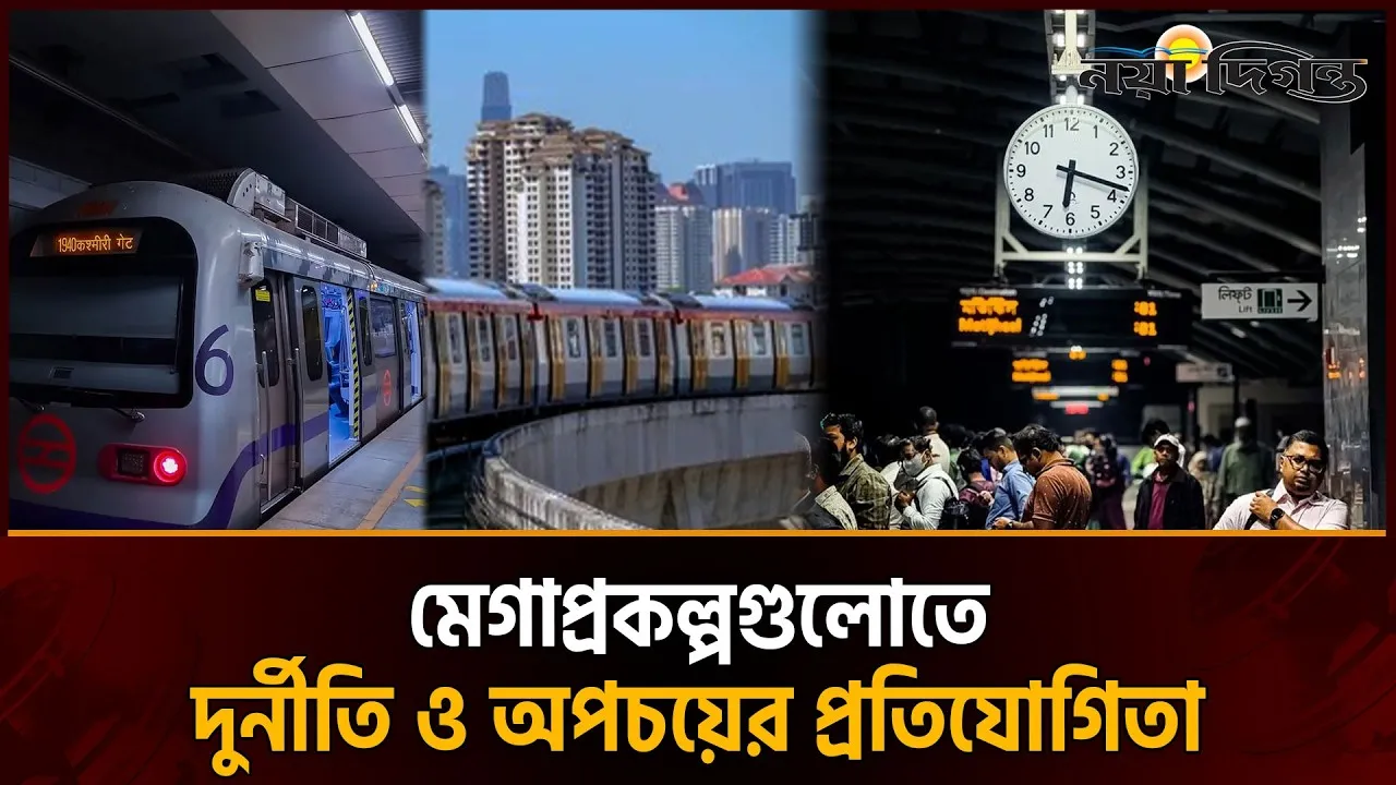 মেট্রোরেলে খরচের লাগামহীন দৌড়, চলছে দুর্নীতি ও অপচয়ের প্রতিযোগিতা