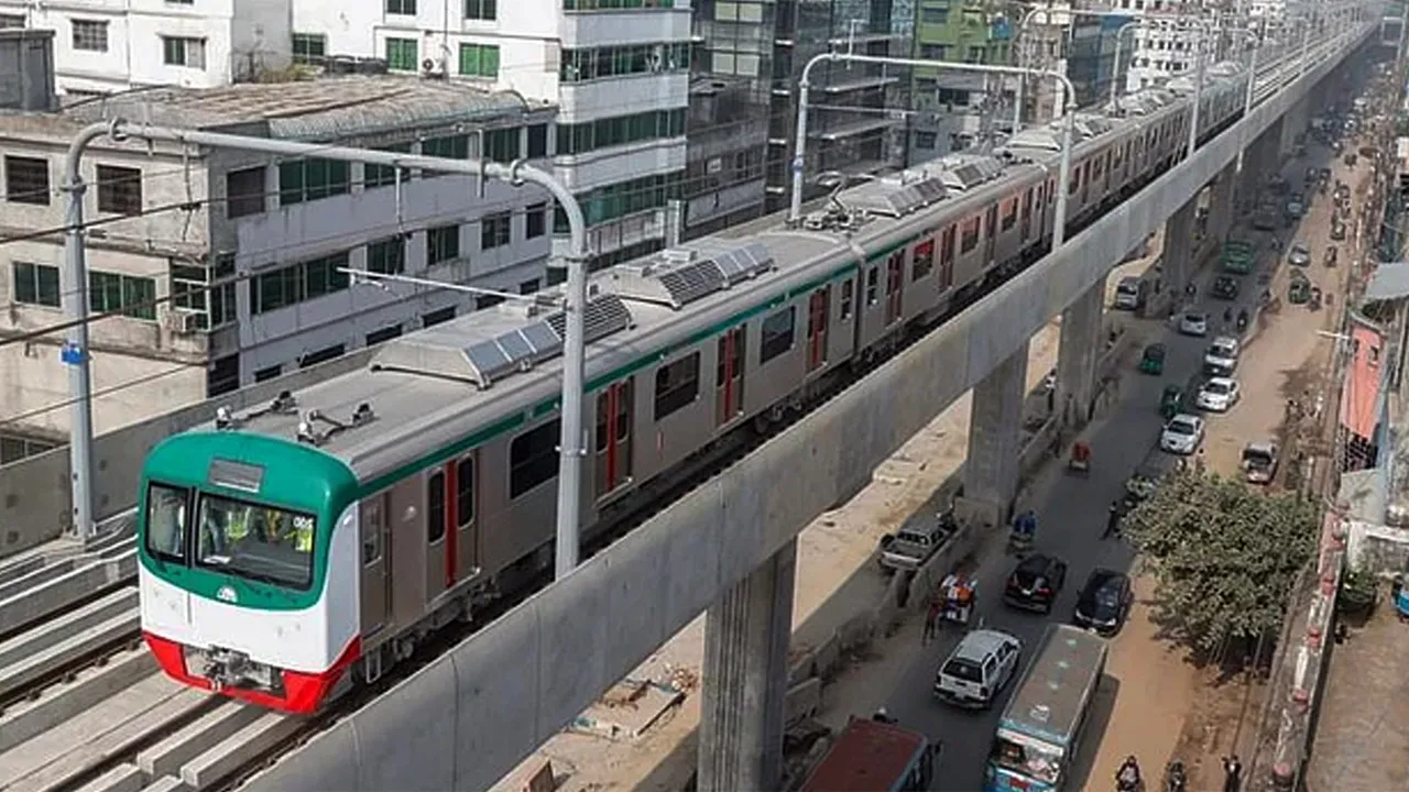 ঈদের দিন বন্ধ থাকবে মেট্রোরেল