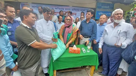 বন্যায় ক্ষতিগ্রস্ত কৃষকদের চাষাবাদে ফেরাতে সরকার সহায়তা অব্যাহত রাখবে