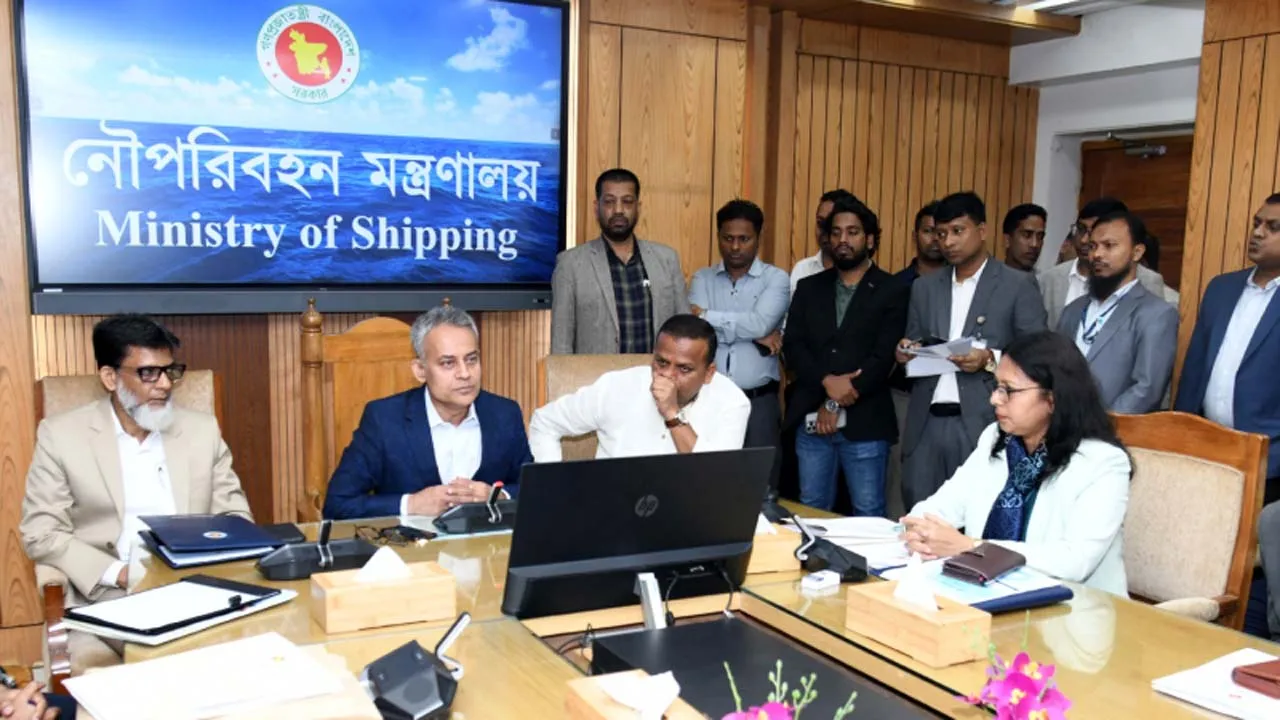 চলমান প্রকল্প নির্দিষ্ট সময়ের মধ্যে সম্পন্ন করার নির্দেশ নৌপরিবহন মন্ত্রীর