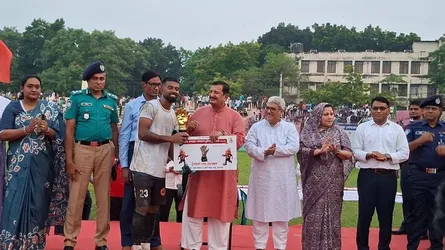 ক্রীড়া ক্ষেত্রে রাজশাহীর গৌরব পুনরুদ্ধারে বিভিন্ন টুর্নামেন্ট আয়োজন করা হবে : ভূমিমন্ত্রী