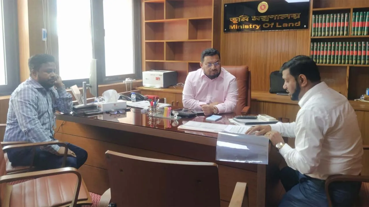 এক ইঞ্চি জমিরও রাজস্ব ফাঁকির সুযোগ দেয়া হবে না : ভূমি প্রতিমন্ত্রী