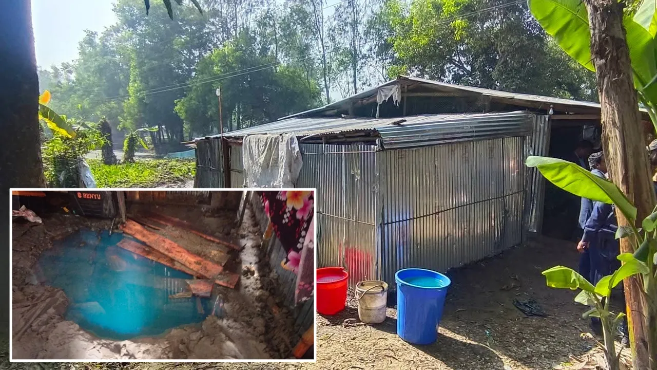 মিরসরাইয়ে বিপিসি’র পাইপলাইনের উপর ঘর তুলে অভিনব কায়দায় তেল চুরি