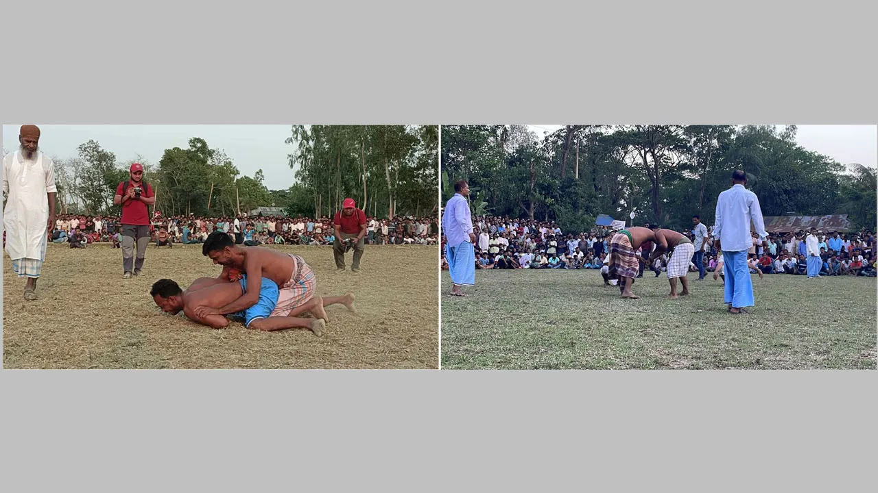 মিরসরাইয়ে গ্রাম-বাংলার ঐতিহ্য বলী খেলায় হাজারো দর্শক