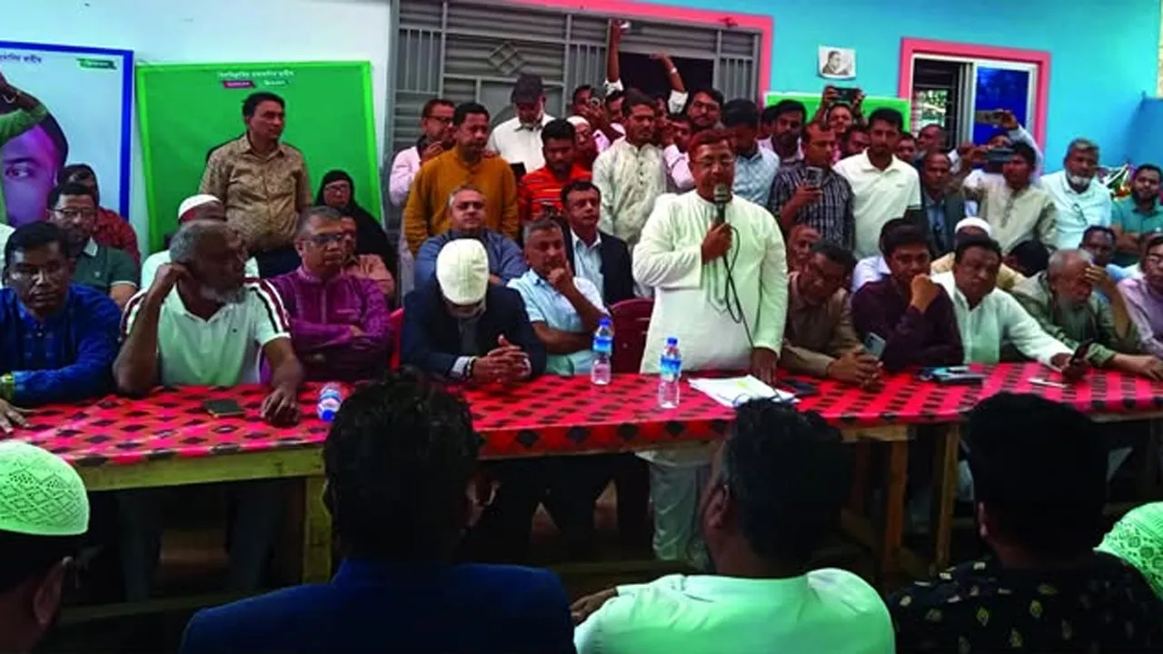 মিরসরাইয়ে নবাগত এমপি নুরুল আমিনের কড়া নির্দেশ