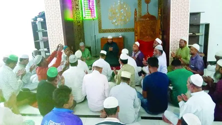 মিরসরাইয়ে বেগম খালেদা জিয়ার ৮২তম জন্মবার্ষিকী উপলক্ষে দোয়া মাহফিল