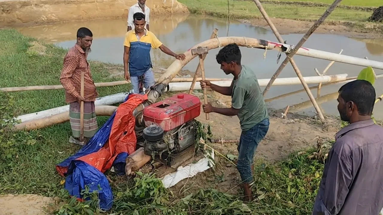 অবৈধ বালু উত্তোলনের বিরুদ্ধে অভিযান, ২০ হাজার ফুট পাইপ ধ্বংস