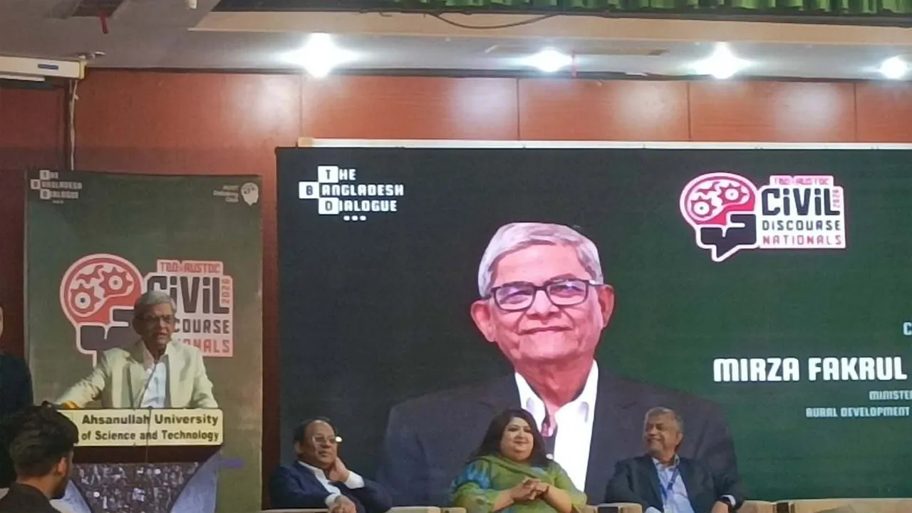 পরিবর্তন আমাদের আনতেই হবে : মির্জা ফখরুল