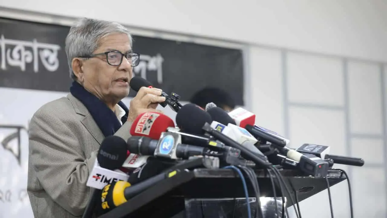 এমন বাংলাদেশের স্বপ্ন কোনো দিন দেখিনি : মির্জা ফখরুল