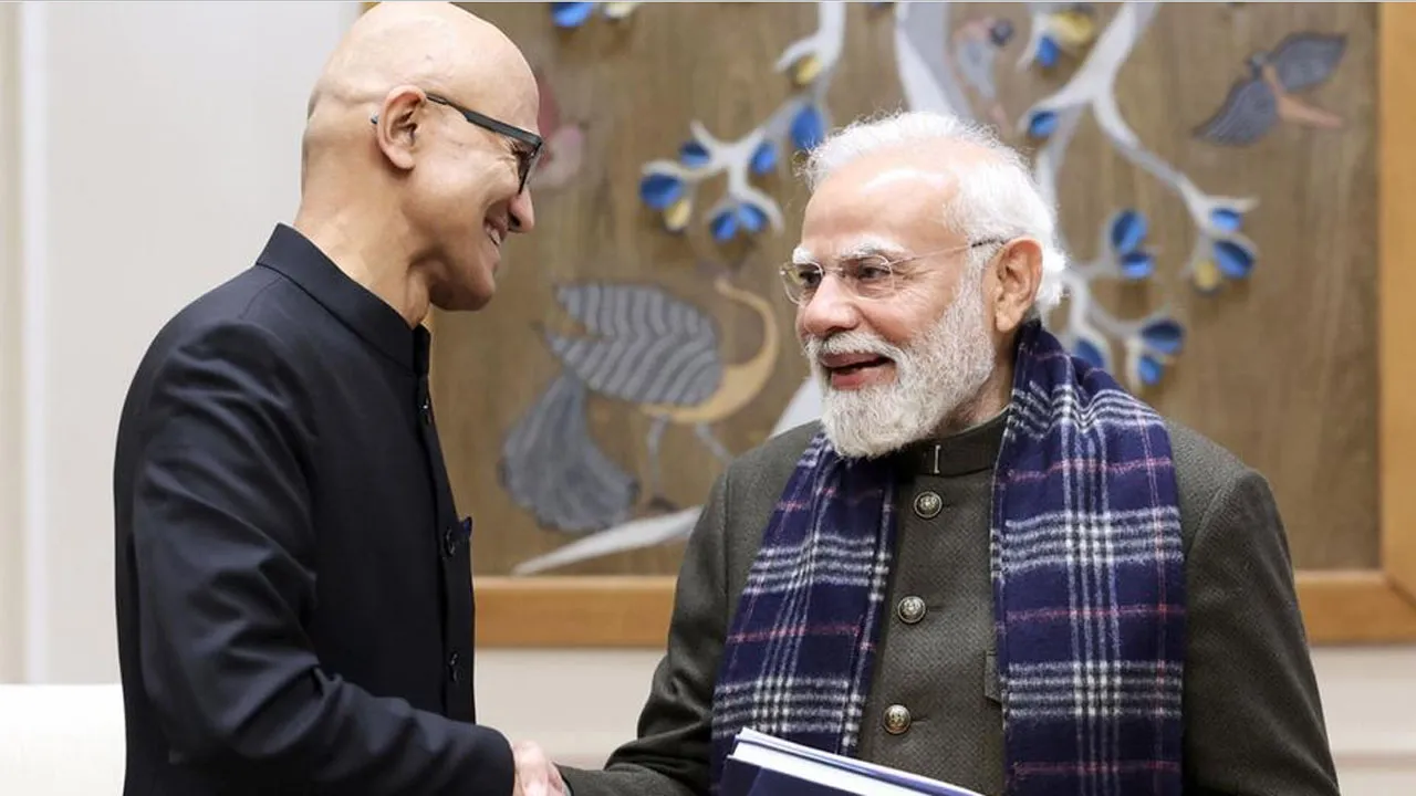 ভারতে মাইক্রোসফটের ১৭.৫ বিলিয়ন ডলার বিনিয়োগের ঘোষণা