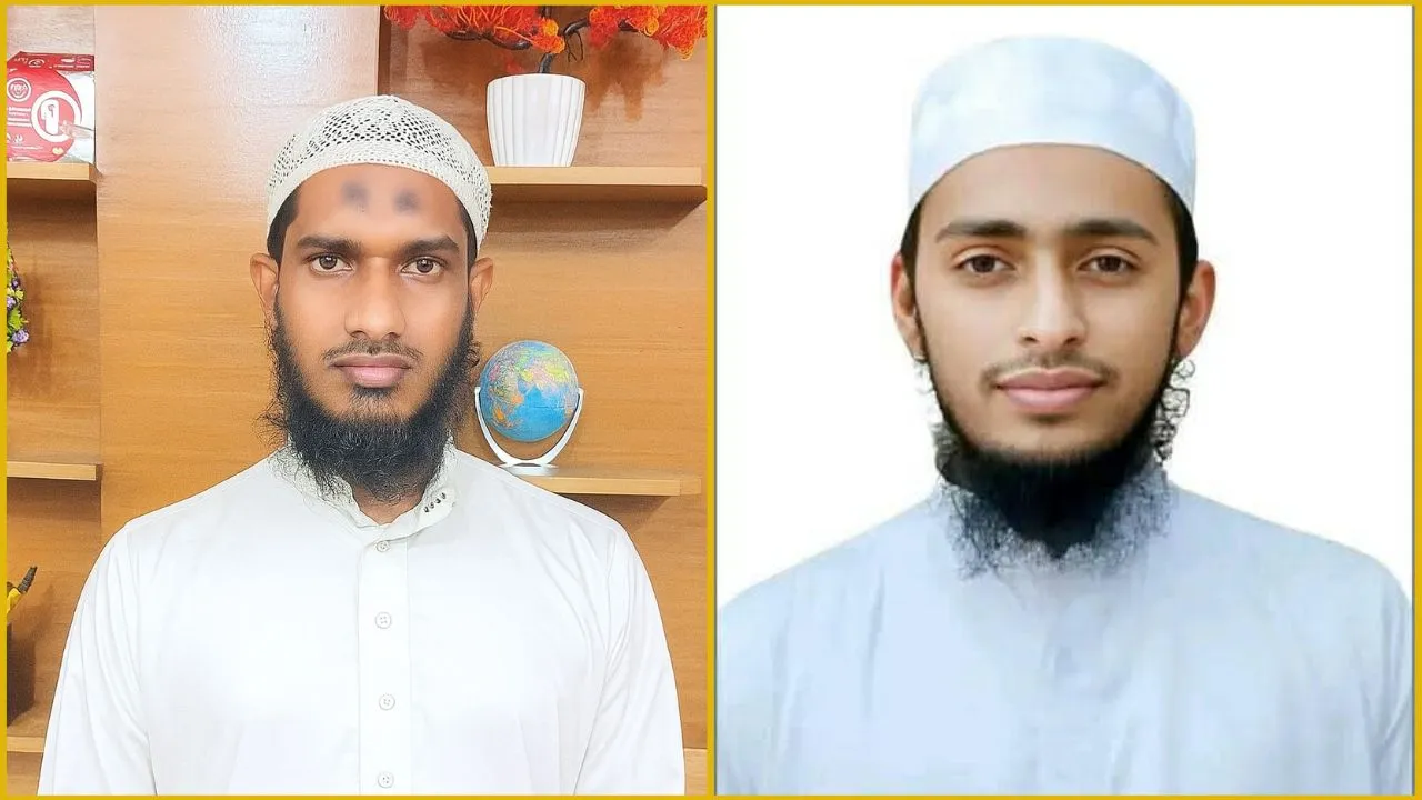 বুখারী শরীফ মুখস্তের বিরল কীর্তি গড়লেন ২ মাদরাসাছাত্র
