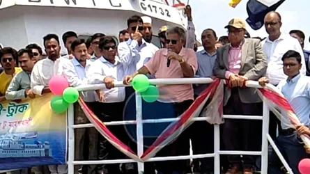মহেশখালীতে সি-ট্রাকের উদ্বোধন করলেন নৌ উপদেষ্টা