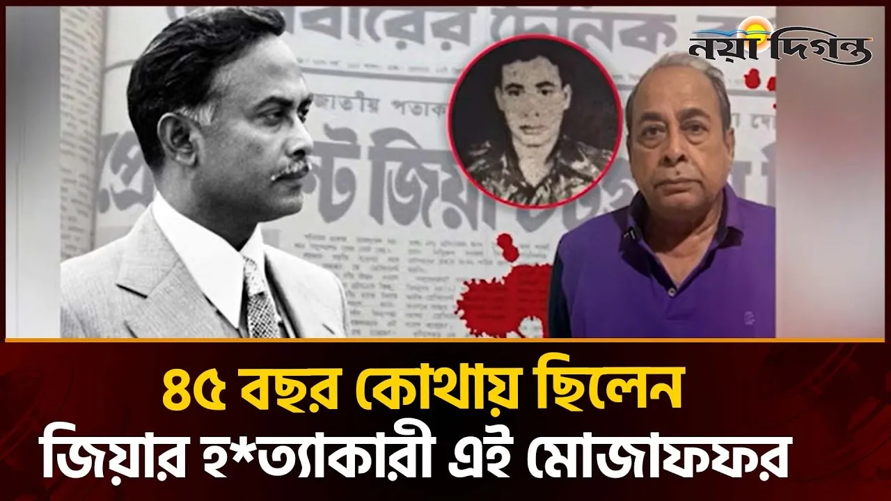 ভারতে থেকে ছদ্মনামে সীমান্ত পেরিয়ে চলাফেরা করতেন জিয়ার হত্যাকারী মোজাফফর