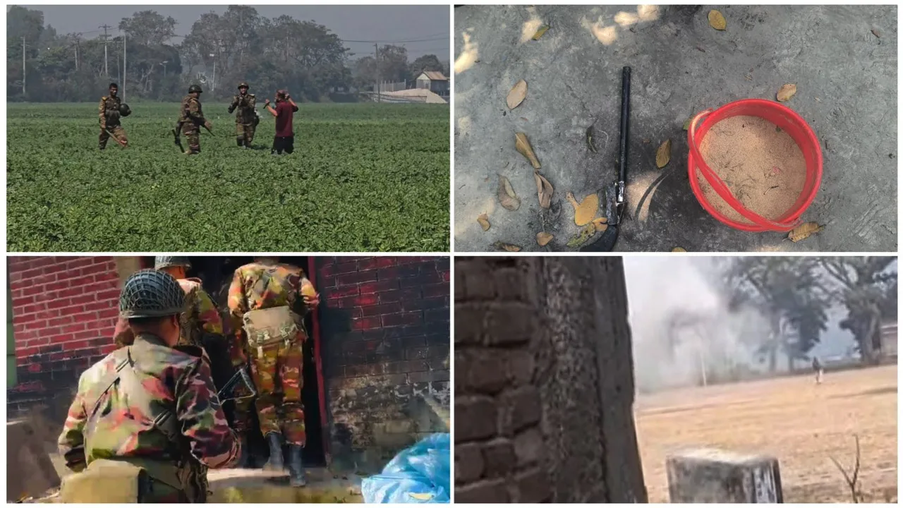 মোল্লাকান্দিতে ককটেল বিস্ফোরণ, বন্দুক ও ২১ ককটেলসহ আটক ৬