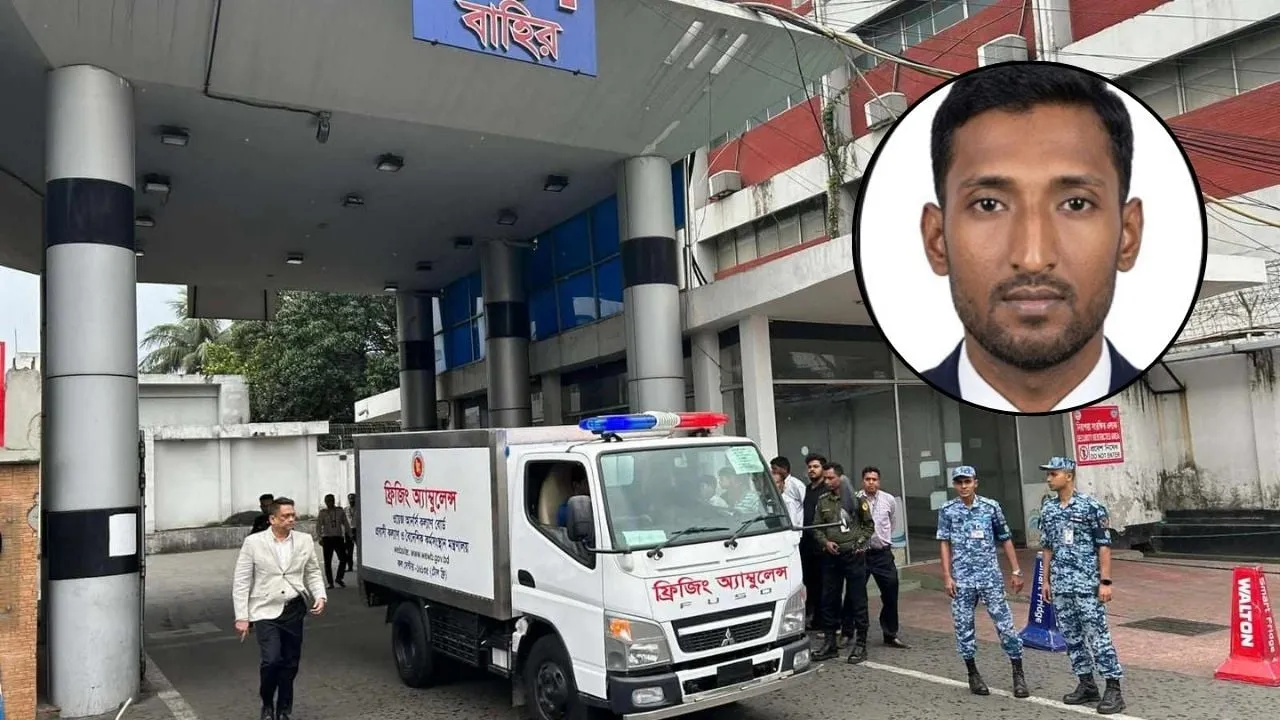 সৌদিতে ইরানের হামলায় নিহত মোশাররফের লাশ দেশে ফিরল