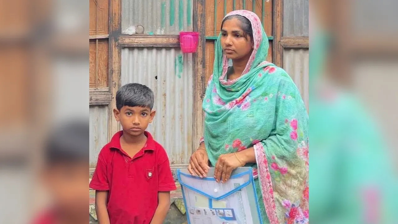দুই কিডনি বিকল ১০ বছরের মাহিনের, বাঁচার আকুতি