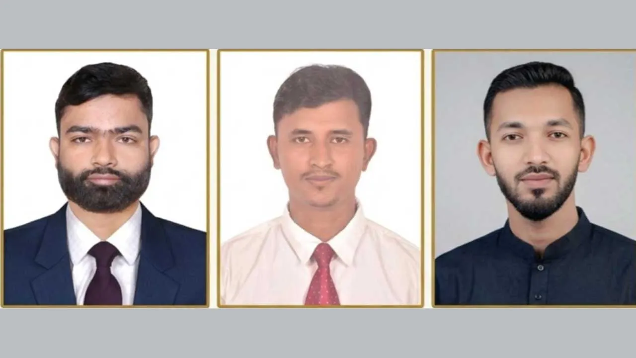 সভাপতি ময়নুল সম্পাদক রায়হান ও সাংগঠনিক সম্পাদক রনি