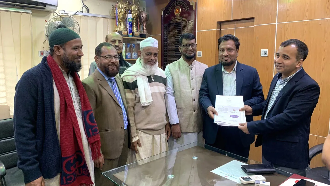 মৌলভীবাজার-৪ আসনে জামায়াত প্রার্থীর মনোনয়ন ফরম সংগ্রহ