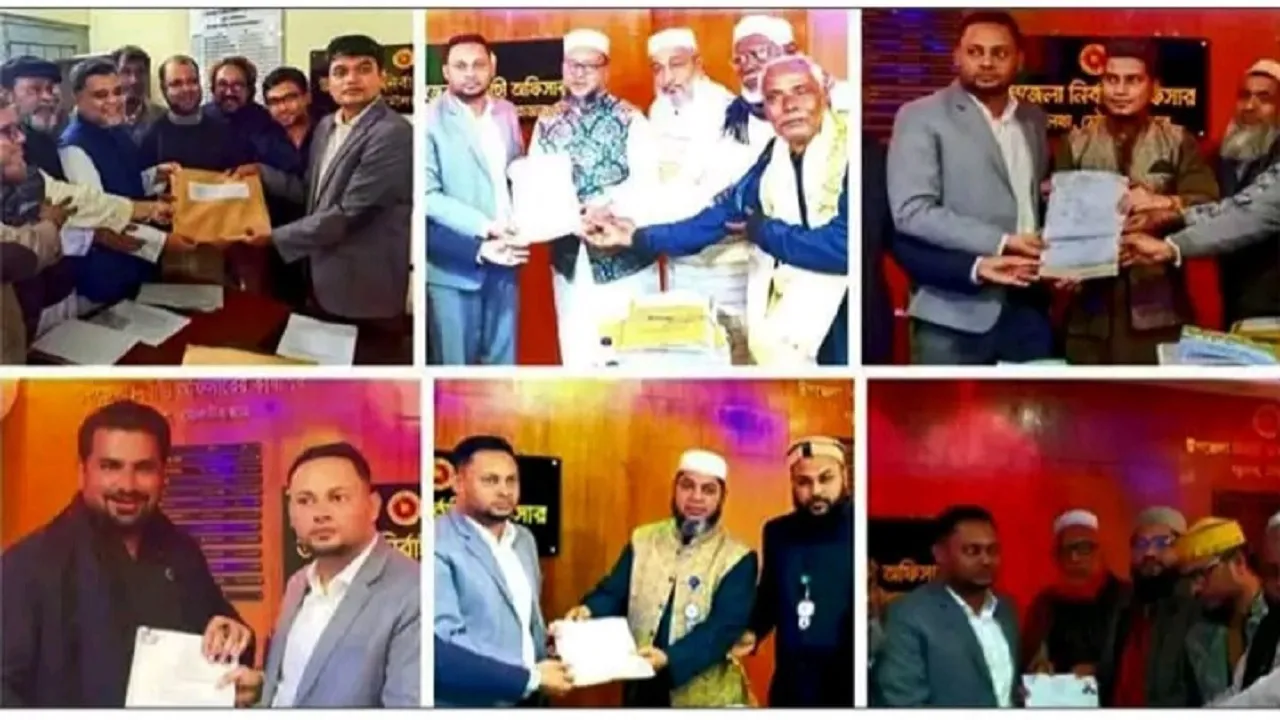 মৌলভীবাজার-১ আসনে ৭ প্রার্থীর মনোনয়ন পত্র দাখিল