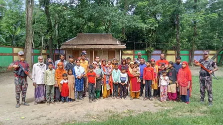 মৌলভীবাজার সীমান্ত দিয়ে আরো ১২১ জনকে পুশ ইন বিএসএফের