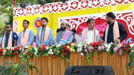 মৌলভীবাজারে চা শ্রমিকদের ঐতিহ্যবাহী ফাগুয়া উৎসব