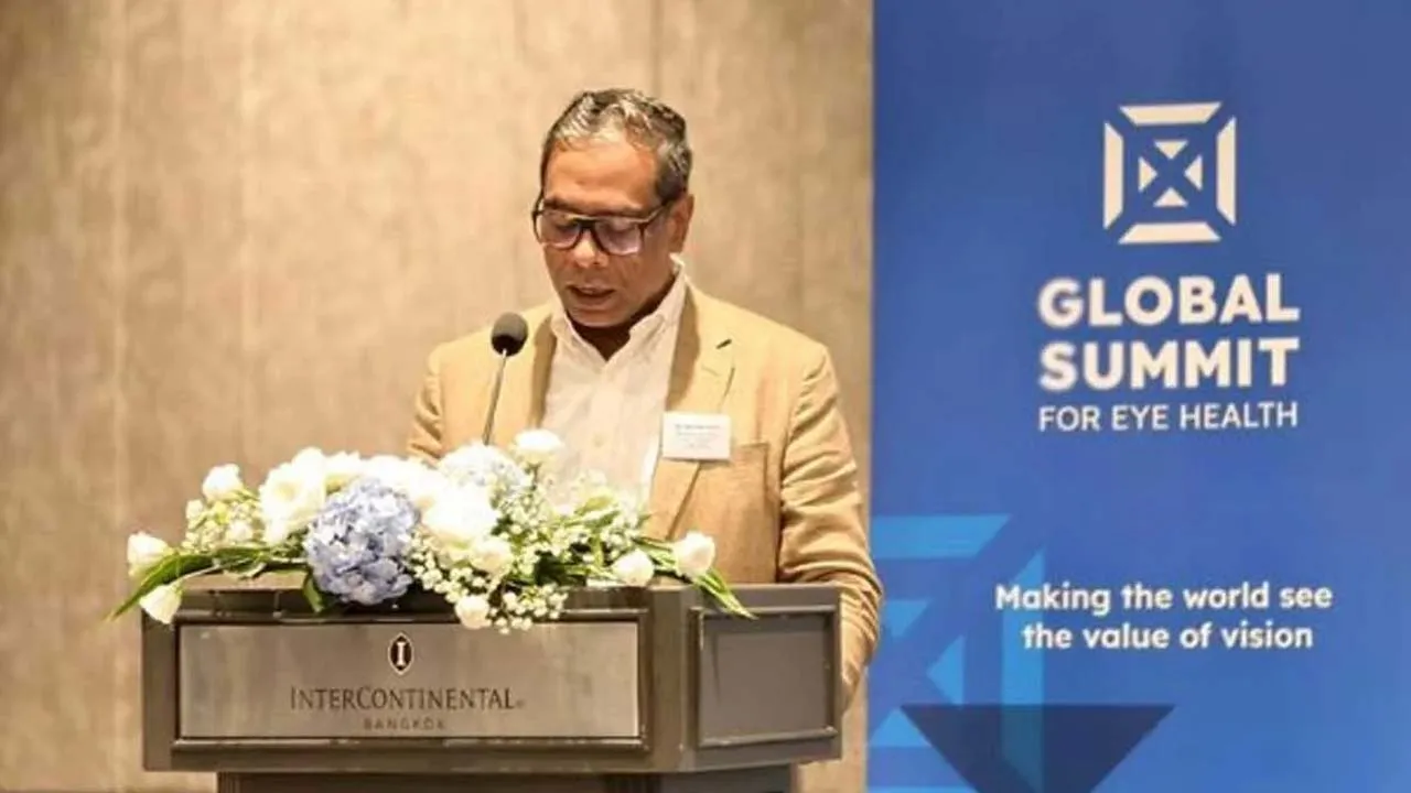 সম্মিলিতভাবে অন্ধত্ব নিরসনে কাজ করার অঙ্গীকার স্বাস্থ্য প্রতিমন্ত্রীর