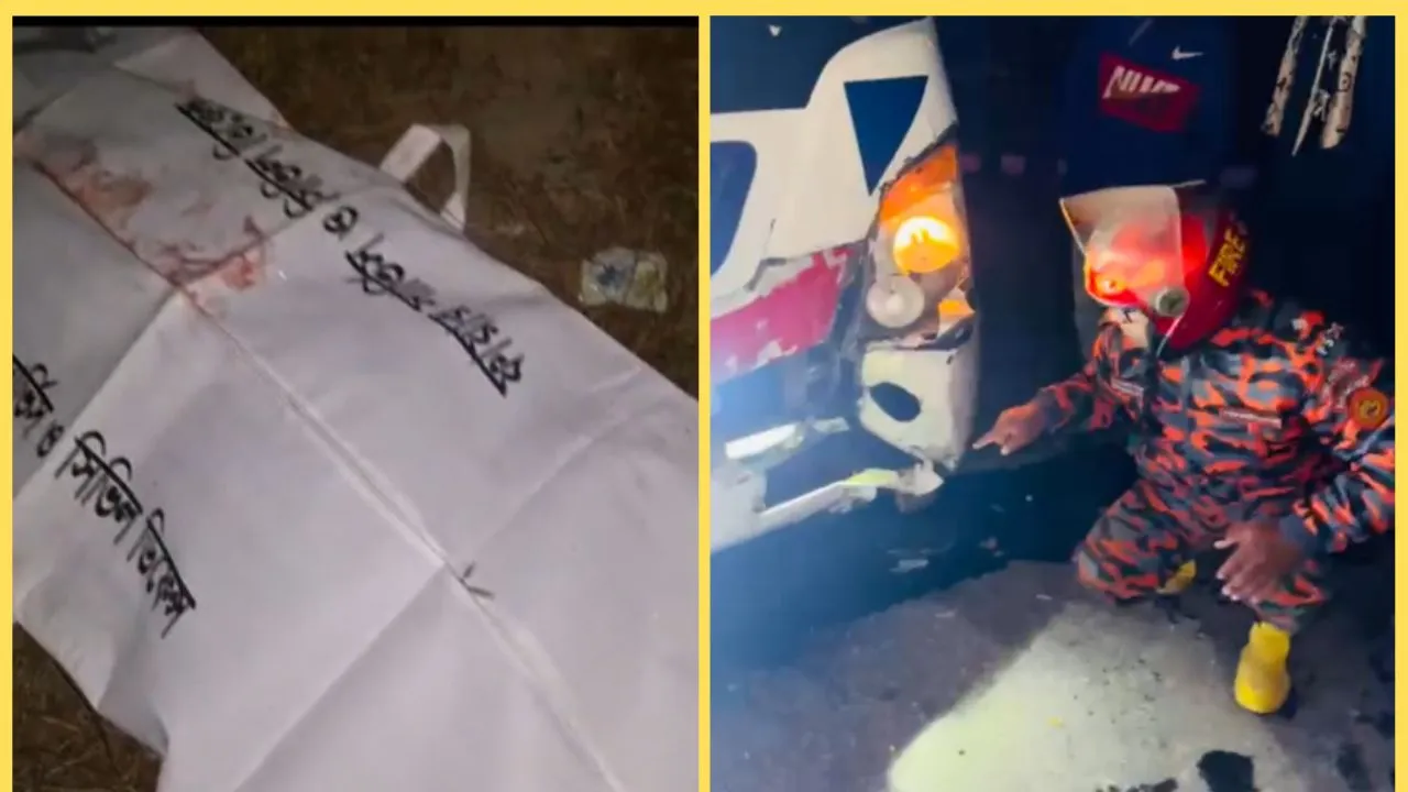 মাওয়া এক্সপ্রেসওয়েতে বাসের ধাক্কায় ২ মোটরসাইকেল আরোহী নিহত