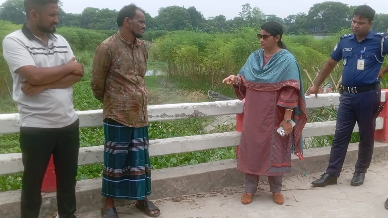 সিরাজদিখানে অবৈধ বালু ভরাট, ৬০ হাজার টাকা জরিমানা