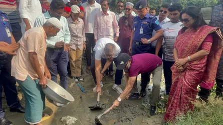 মুন্সীগঞ্জে খাল পুনঃখননের উদ্বোধন পানিসম্পদ মন্ত্রীর