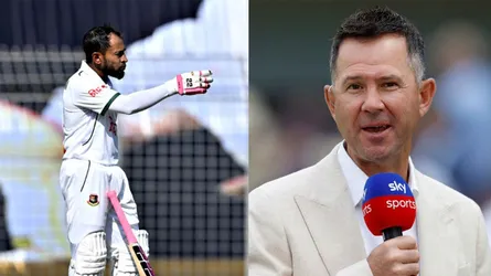 শততম টেস্টে মুশফিককে পন্টিংয়ের শুভেচ্ছা