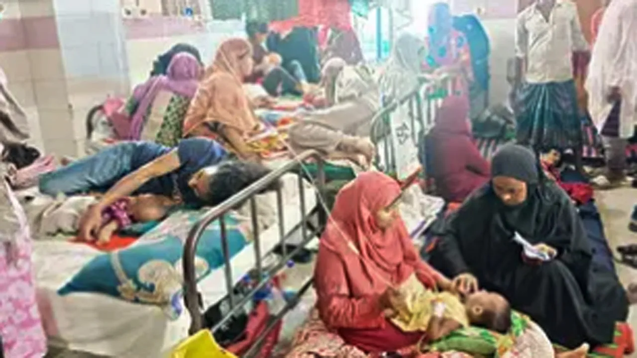 ম‌মে‌কে হামের উপসর্গ নিয়ে আরো ২৮ শিশু ভর্তি, এক শিশুর মৃত্যু