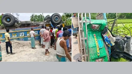 ময়মনসিংহে ট্রাক-সিএনজি সংঘর্ষ : নিহত বেড়ে ৪, আহত ৪