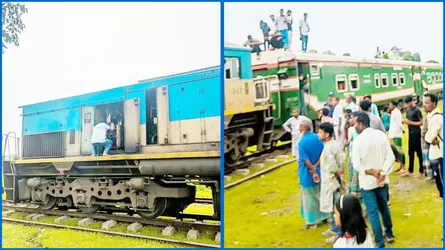 বিজয় এক্সপ্রেসের ইঞ্জিনে আগুন, চট্টগ্রাম-ময়মনসিংহ রুটে ট্রেন চলাচল বন্ধ