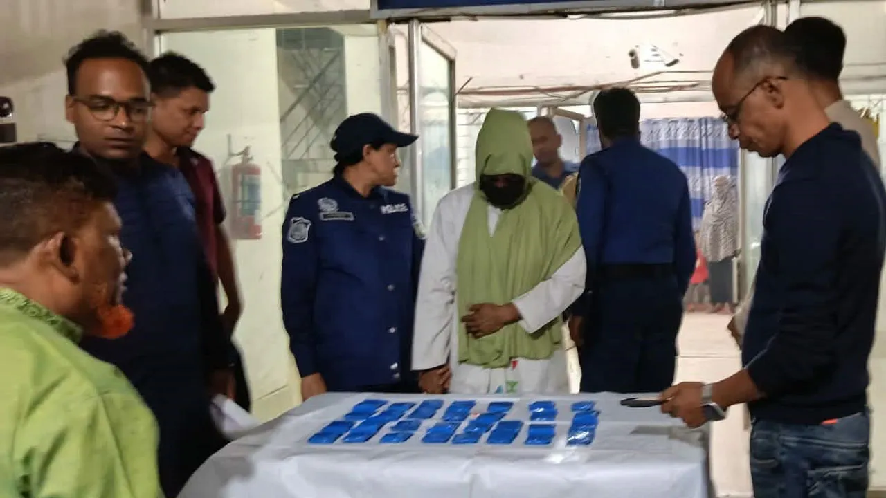 গৌরীপুরে ৬ হাজার পিস ইয়াবাসহ নারী গ্রেফতার