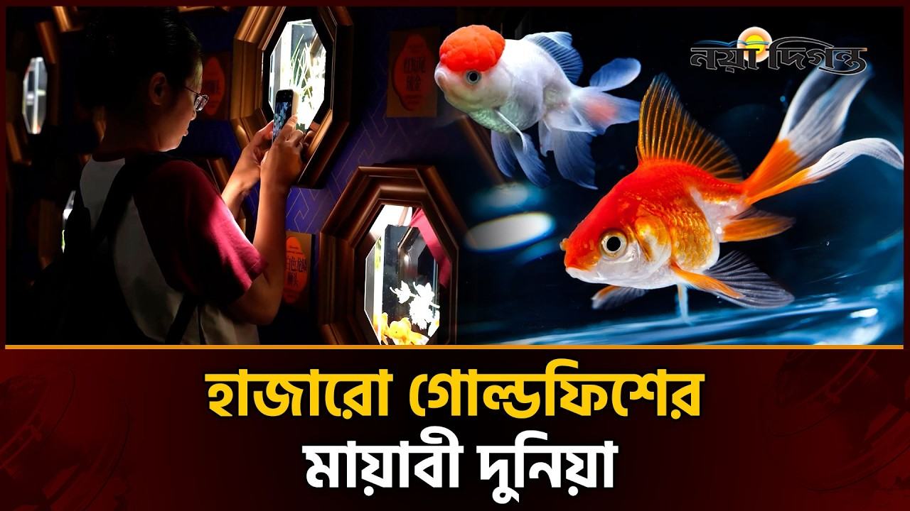 অ্যাকোয়ারিয়াম নয়, যেন পানির নিচের স্বপ্নের জগৎ!