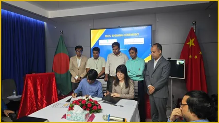 বাংলাদেশ চায়না আপন মিডিয়া ক্লাব ও বিএইচআরএফ সমঝোতা সই