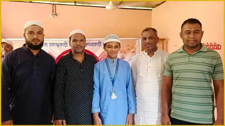 দৃষ্টিপ্রতিবন্ধী সিয়াম ৭ বছরেই কোরআনের হাফেজ
