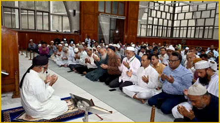 সংসদ সচিবালয় মসজিদে কাতারের সাবেক আমিরের জন্য দোয়া